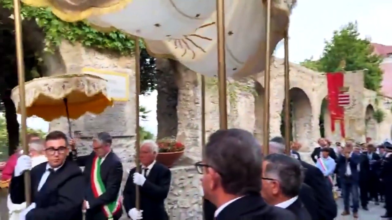 Ravello (SA) - La processione del Corpus Domini (22.06.25)