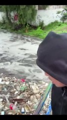 Se desborda presa en Naucalpan tras lluvia y granizada 'atípica'