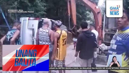 Driver, patay matapos makaladkad at madaganan ng minamaneho niyang van | Unang Balita