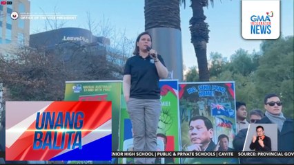 OVP, maghahain ng tugon sa loob ng 10 araw kaugnay sa reklamong inihain ng Kamara sa ombudsman | Unang Balita