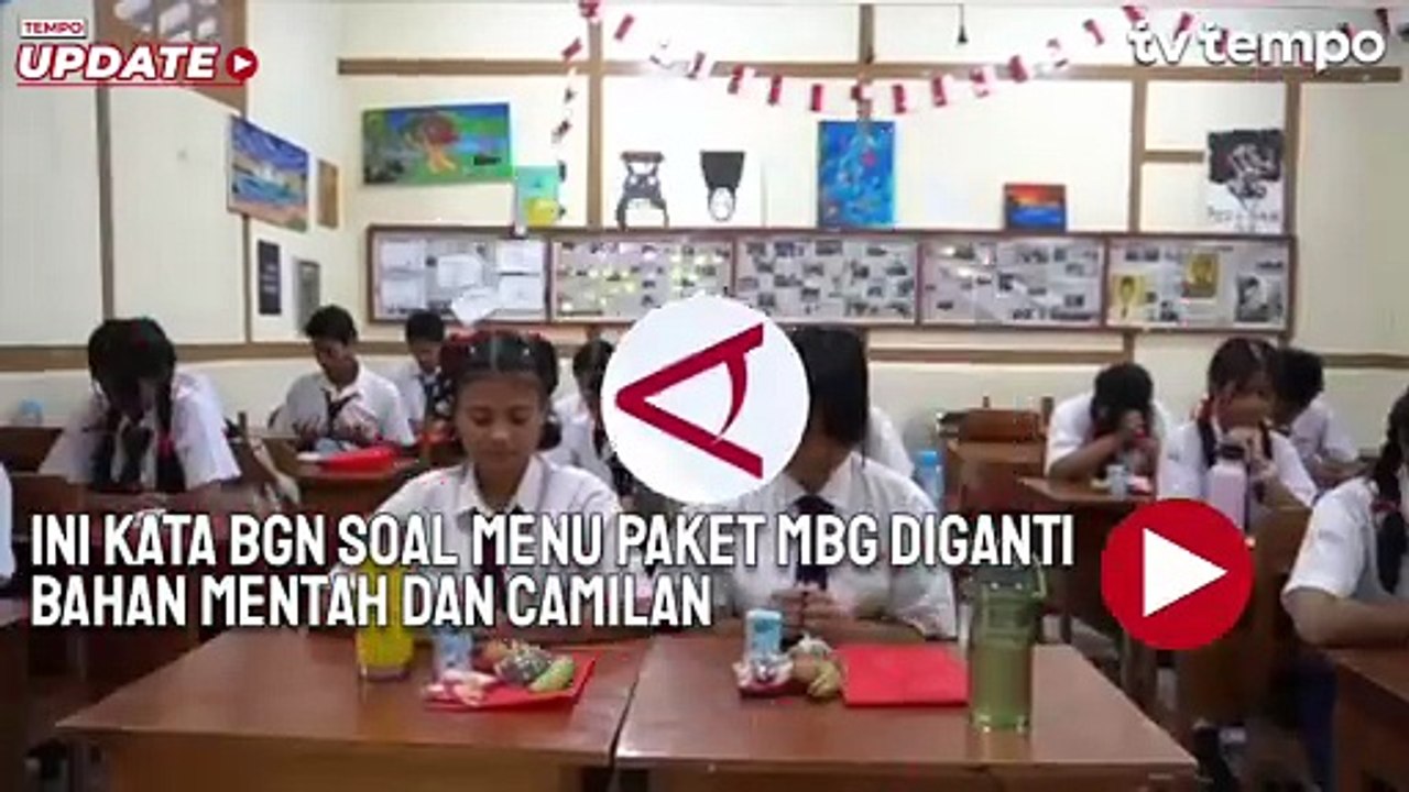 Ini Kata BGN Soal Menu Paket MBG Diganti Bahan Mentah dan Camilan
