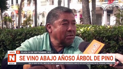 FUERTES VIENTOS CAUSAN ESTRAGOS EN SANTA CRUZ