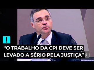 "O trabalho da CPI deve ser levado a sério pela Justiça", diz André Mendonça