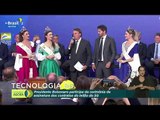 Bolsonaro pede a rainha e princesas da Festa da Uva para tirarem a máscara #shorts