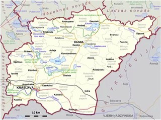 Map of Kraslava Municipality. Peta Munisipalitas Kraslava. Kraslava Municipality Map. Map of Municipality of Kraslava. Municipality of Kraslava Map. Krāslavas novada karte. Carte de la municipalité de Kraslava. Mapa do Município de Kraslava. クラスラヴァ市の地図
