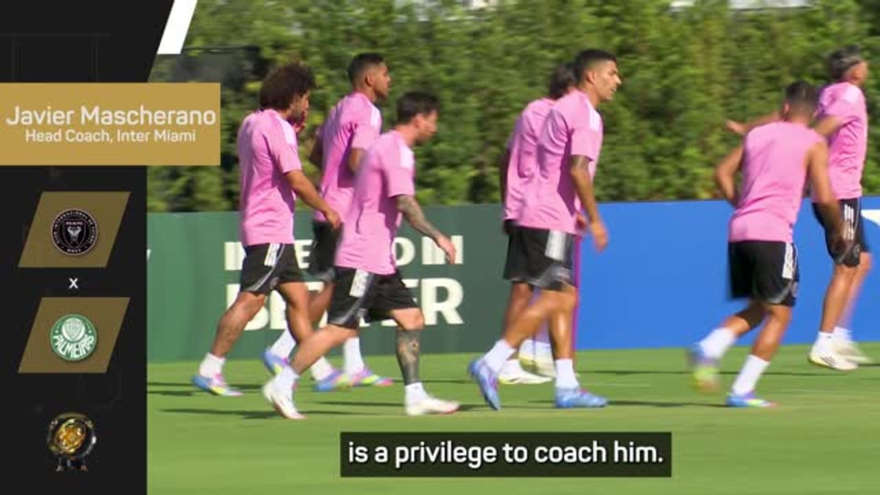 Mascherano enjoying coaching Messi in his career twilight