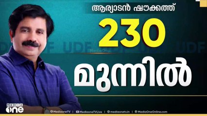 വീണ്ടും കുതിപ്പ്; ആര്യാടൻ ഷൗക്കത്ത് 23 വോട്ടിന് മുന്നിൽ