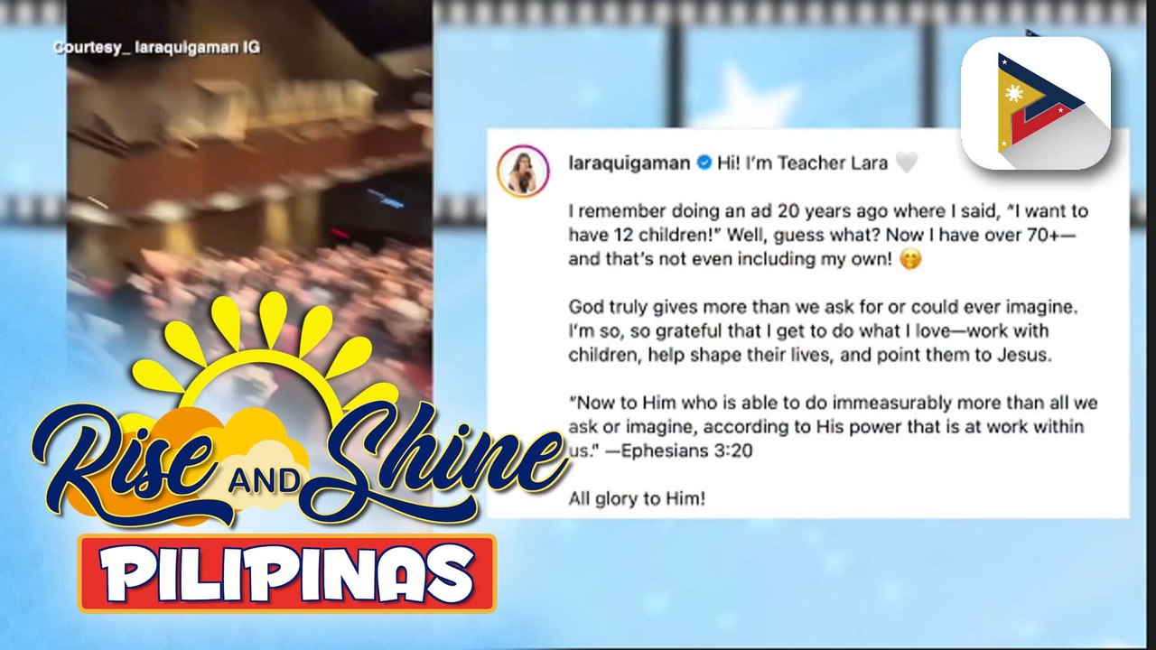 TALK BIZ | Lara Quigaman, graduate na with Diploma on Early Childhood Education sa Canada