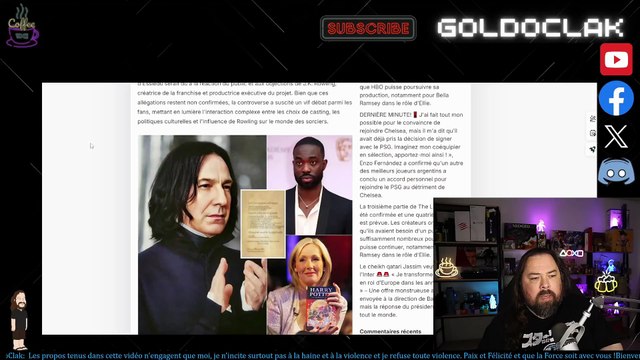 HARRY POTTER, SERIE HBO, PAAPA ESSIEDU VIRÉ?(USA,WOKE,WARNER BROS