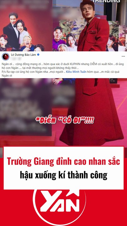 Trường Giang đỉnh cao nhan sắc sau khi xuống kí