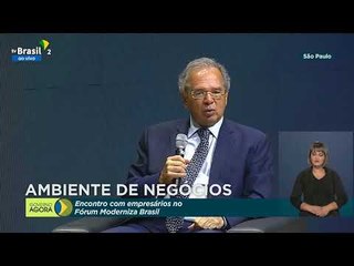 Guedes diz que dispensou visita do FMI ao Brasil e critica ex-presidente do BC