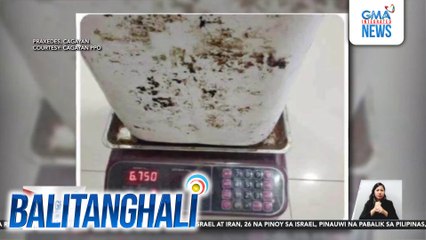 Galon na may lamang halos 7 kilong sangkap umano sa paggawa ng illegal drugs, nasabat | Balitanghali