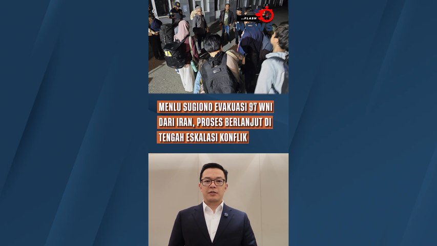 Menlu Sugiono Evakuasi 97 WNI dari Iran, Proses Berlanjut di Tengah Eskalasi Konflik