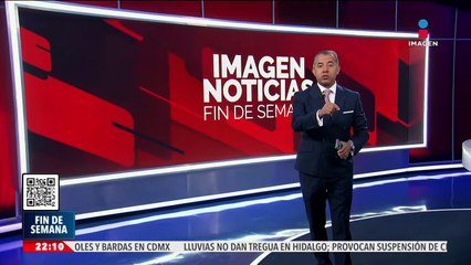 Hombre nada en canal de aguas negras tras lluvias en el Edoméx