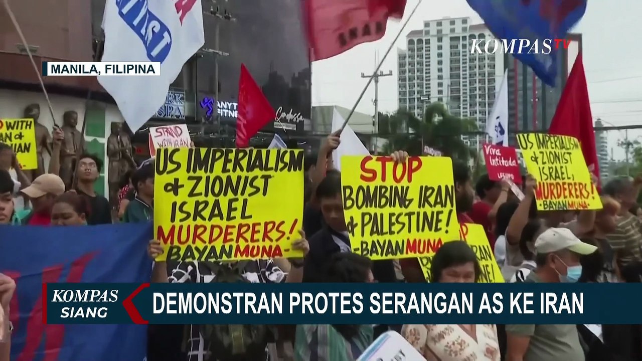 [FULL] Makin Panas! Ini Sederet Fakta Konflik Iran-Israel: AS Turun Tangan-Warga Demo Aksi Trump