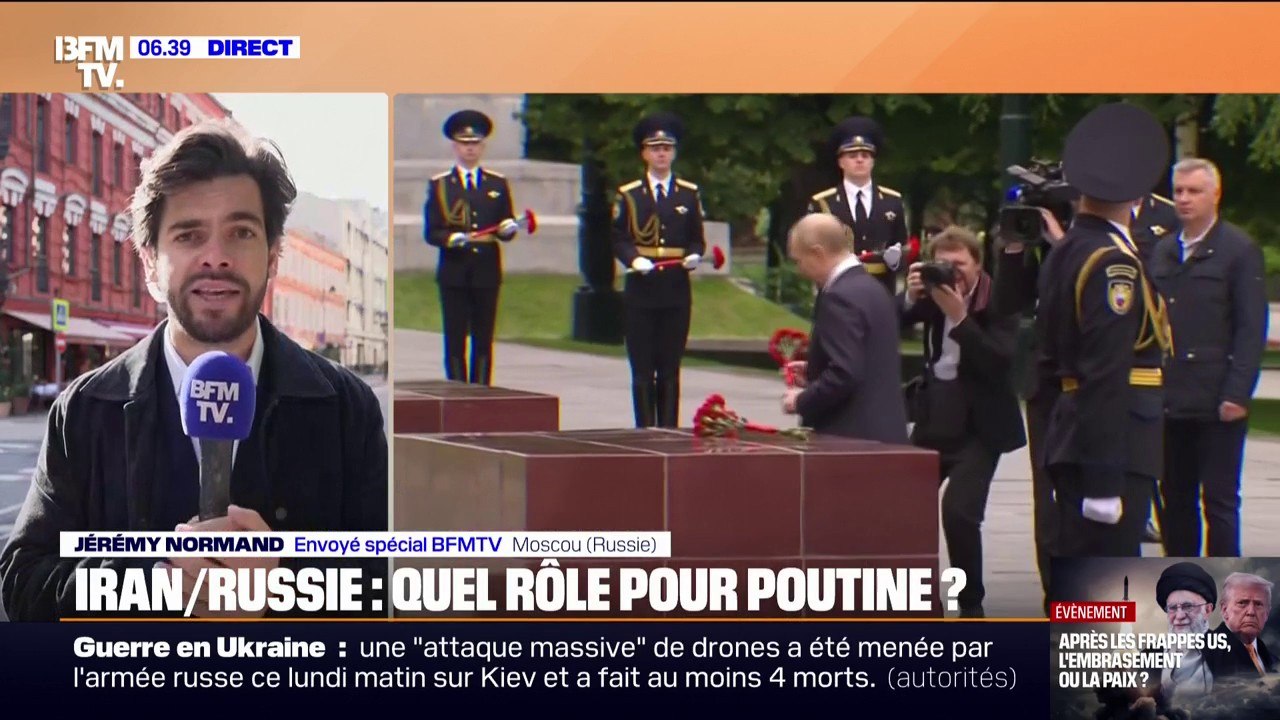 Le chef de la diplomatie iranienne va rencontrer Vladimir Poutine à Moscou