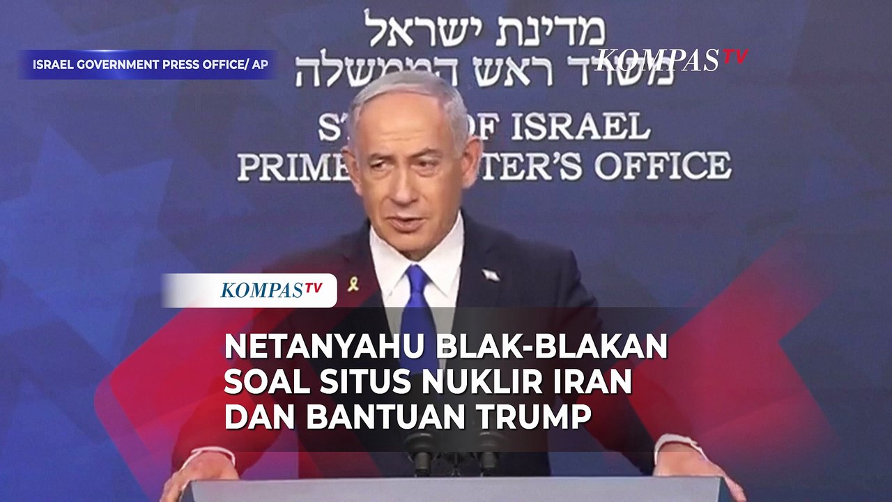 PM Israel Netanyahu Blak-blakan soal Situs Nuklir Iran dan Bantuan Trump