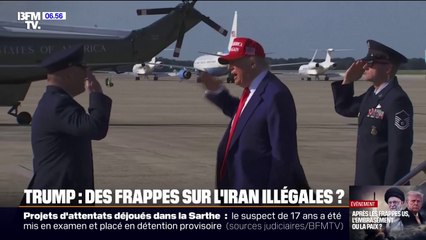 Les frappes américaines sur l'Iran étaient-elles légales?