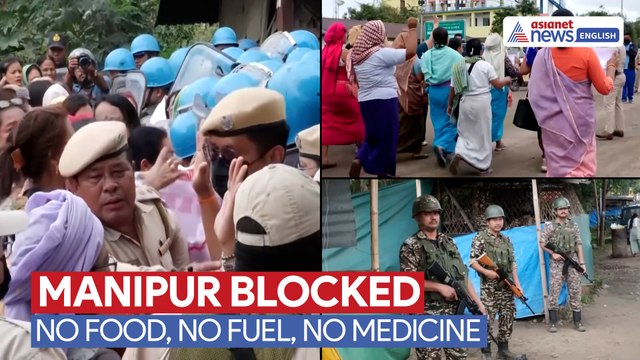 Manipur Choked: Lifeline Highways Blocked Amid Ethnic Crisis