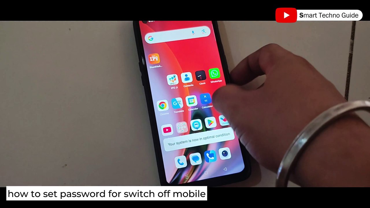 mobile switch off karne se pahle password mange | how to set password for switch off mobile