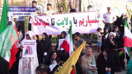 Presiden Iran Bergabung Aksi Unjuk Rasa di Teheran, Mengutuk Serangan AS