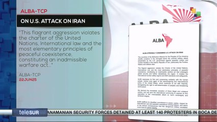 ALBA-TCP expresses solidarity with Iran after U.S. attacks