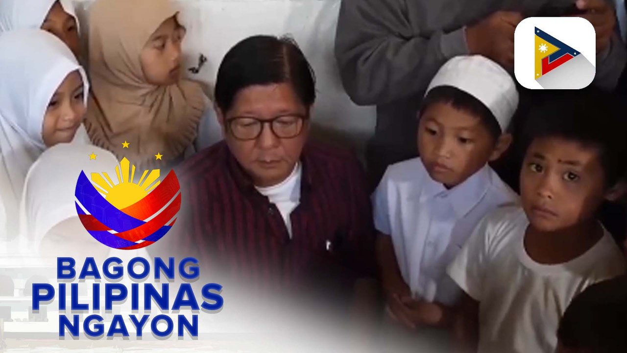 PBBM, iinspeksyon ang temporary learning spaces sa Marawi City