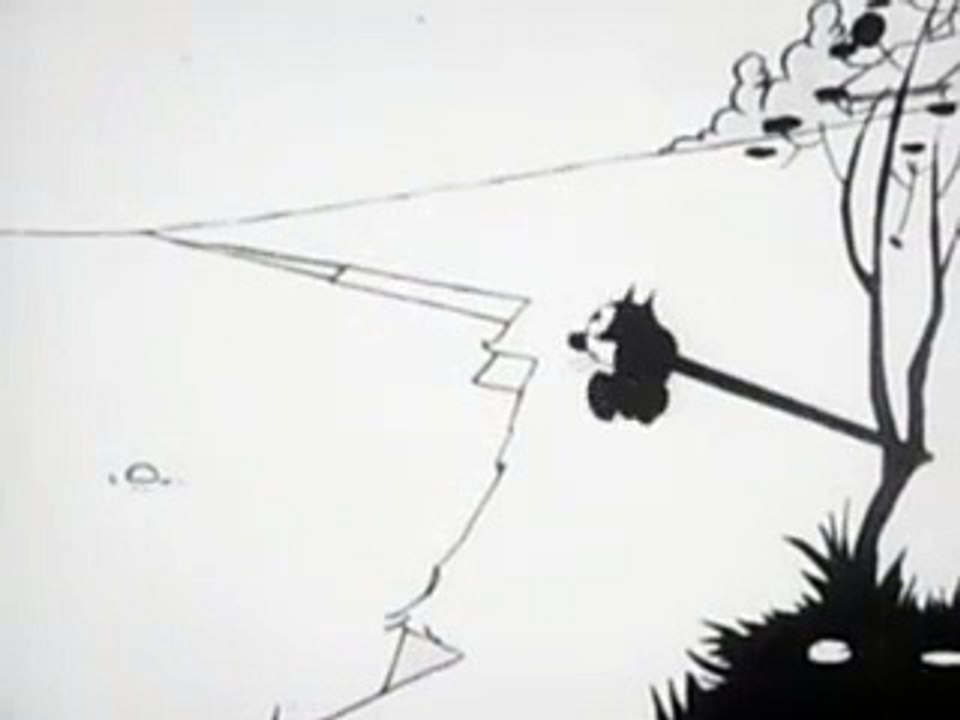 🧶 Felix the Cat - All Balled Up (1920s) | Classic Silent Cartoon Chaos! 🐾🎞️😹
