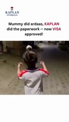 Blessings + expert filing = visa approved ✅