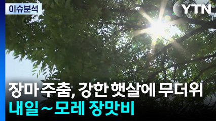 [날씨] 장마 주춤, 강한 햇살에 무더위...내일∼모레 장맛비 / YTN