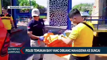 Polisi Temukan Bayi yang Dibuang Mahasiswa ke Sungai