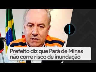 "A água jamais vai chegar em Pará de Minas", diz prefeito, sobre barragem