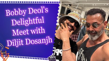 Bobby Deol poses with Diljit Dosanjh: ‘Punjabi Munda mil gaya oye’