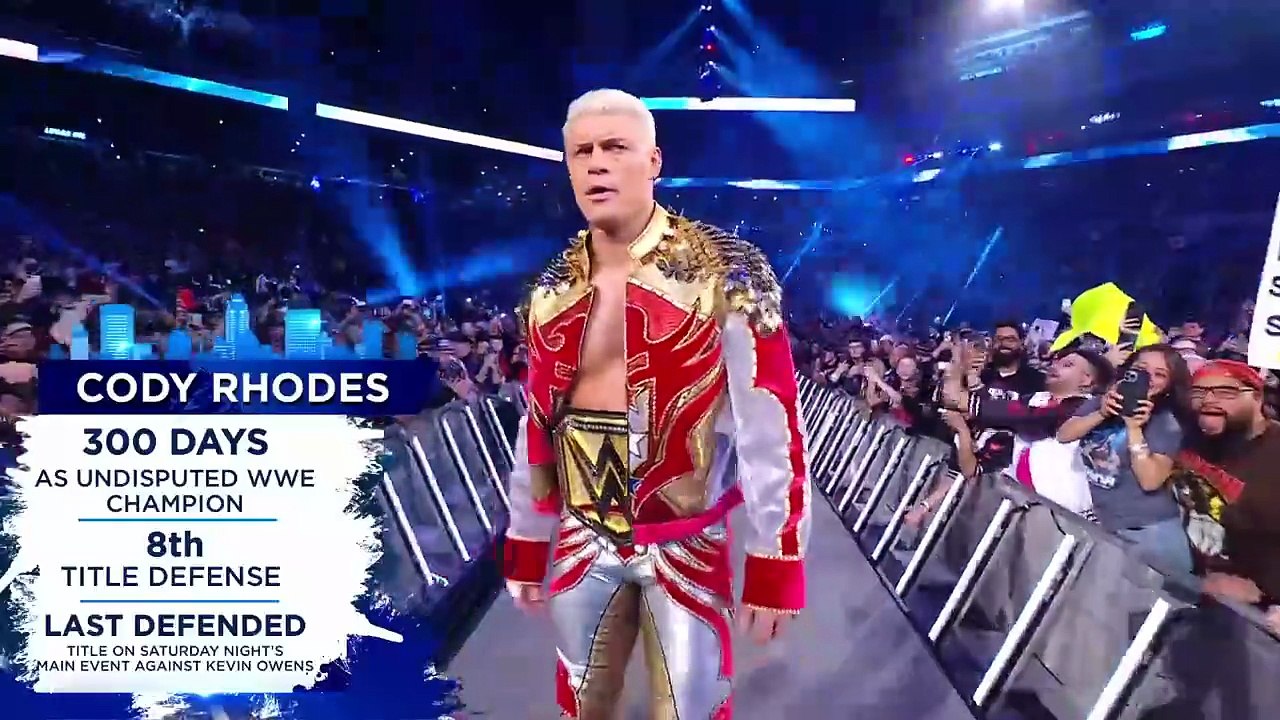 CODY RHODES VS KEVIN OWENS WWE CHAMPIONSHIP FULL LADDER MATCH