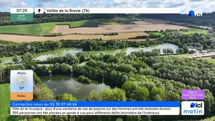 23/06/2025 - ici matin par ici Normandie (Seine-Maritime - Eure) en vidéo