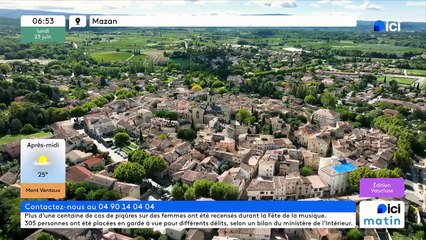 23/06/2025 - ici matin par ici Vaucluse en vidéo