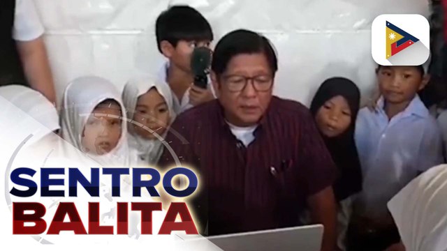 PBBM, kinumusta ang mga estudyante sa Marawi City; Pangulo, nagbigay ng Starlink Internet units para sa mga estudyante at guro