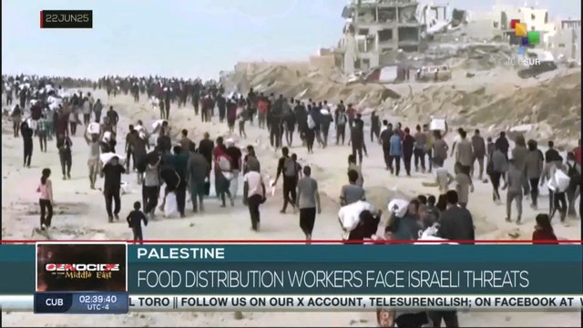 Israeli threats against Gaza aid workers