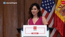 Ayuso ensalza la figura de Madrid en Estados Unidos
