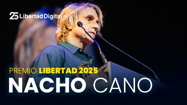 Gala del 25 aniversario de Libertad Digital: premio Libertad 2025 a Nacho Cano