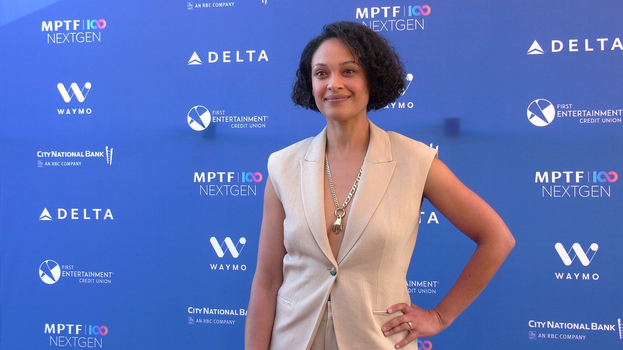 Cynthia Addai-Robinson 2025 MPTF NextGen Summer Party Red Carpet