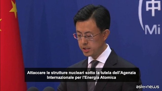 La Cina avverte su rischio diffusione guerra tra Iran e Israele