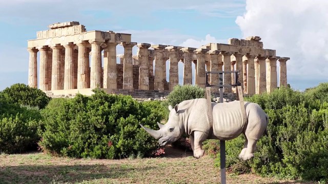 Parco di Selinunte, 15 sculture monumentali di Stefano Bombardieri in difesa dell'ambiente
