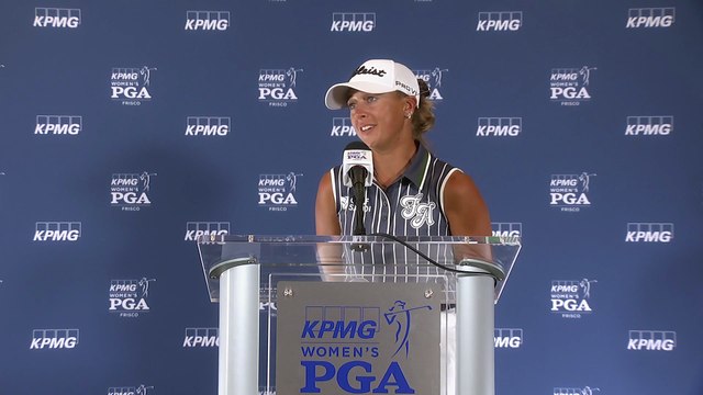 Pauline Roussin-Bouchard franchit le cut au KPMG - Golf - LPGA