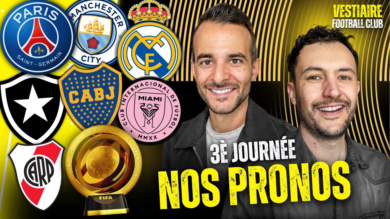 🏆 NOS PRONOS POUR LA 3È JOURNÉE DE LA COUPE DU MONDE DES CLUBS (+ BRACKET 8È)