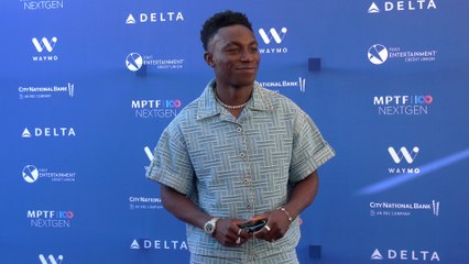 Olly Sholotan 2025 MPTF NextGen Summer Party Red Carpet