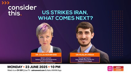 Consider This : US Strikes Iran, What Comes Next? (Part 2)