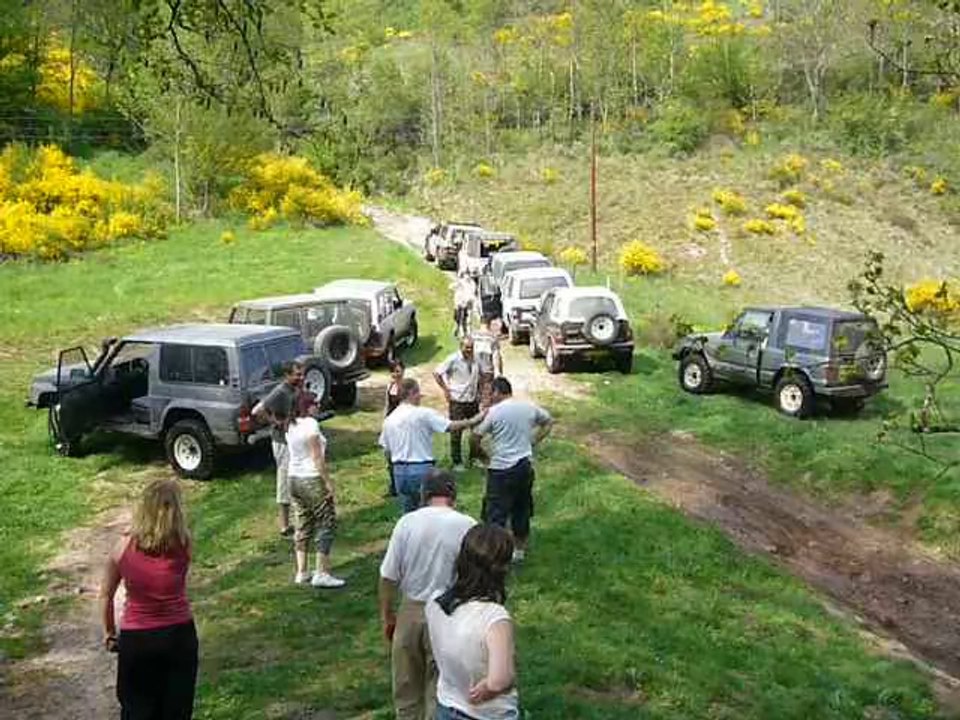 rando 4x4 haute loire mai 2008