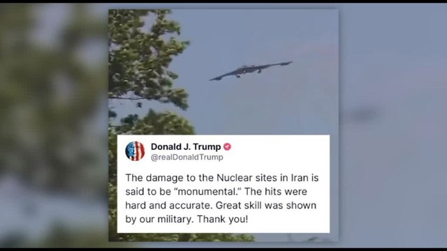 Trump: danni monumentali ai siti nucleari dell'Iran