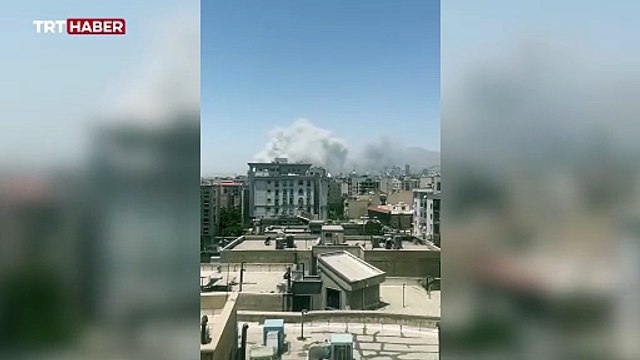 Tahran'da şiddetli patlama sesleri duyuldu